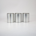 Screw top empty paint round metal tin cans