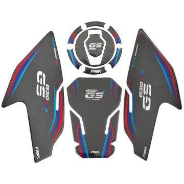 Fashion 3D Non-Slip Fishbone Stickers for BMW G310GS and BMW 1200 Fuel Tank