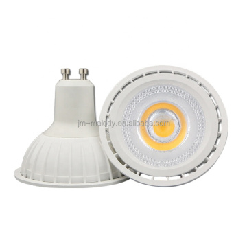 8W AR70 LED Spotlight GU10 COB BA15D B15 DC12V DC24V AC85-265V Search Dimmable