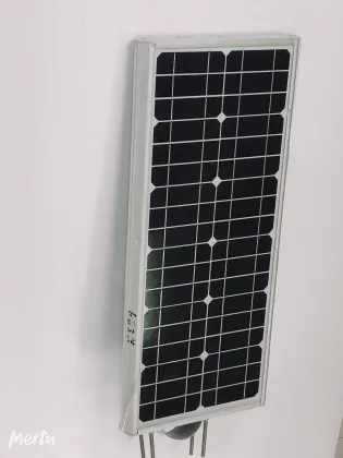 Integrated Solar Street Light