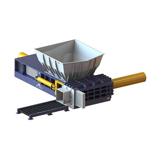 Hopper Feed Aluminum Scrap Baler Hydraulic Stainless Steel Packing Machine Manufactory