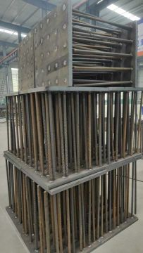 Cast in Anchor Plate for Structural Steel Joints