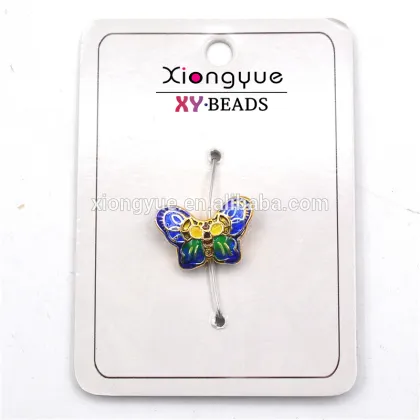 18x12mm enermal colorful copper butterfly jewelry making diy