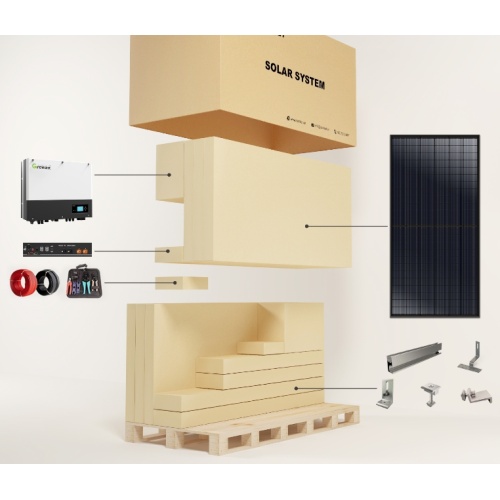 Solar Hybrid Energy System with 8000W Storage Capacity