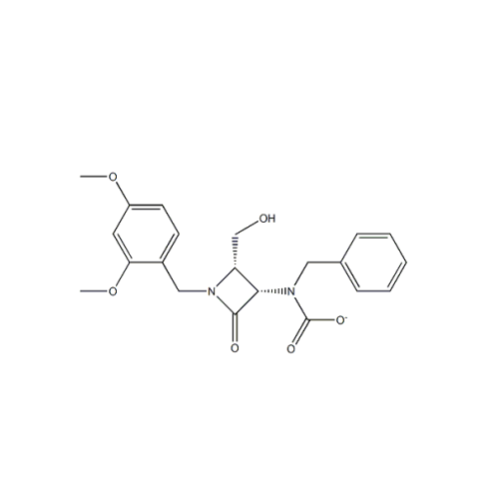 Benzyl ((2S, 3S) -1- (2,4-dimethoxybenzyl) -2- (Hydroxymethyl) -4-oxoazetidine-3-yl) Carbamaat 86334-63-6