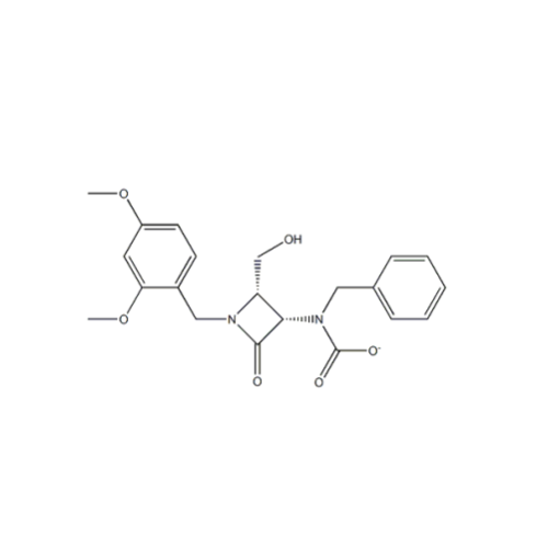 Benzil ((2S, 3S) -1- (2,4-dimetoxibencil) -2- (Hidroximetil) -4-oxoazetidin-3-il) Carbamato 86334-63-6