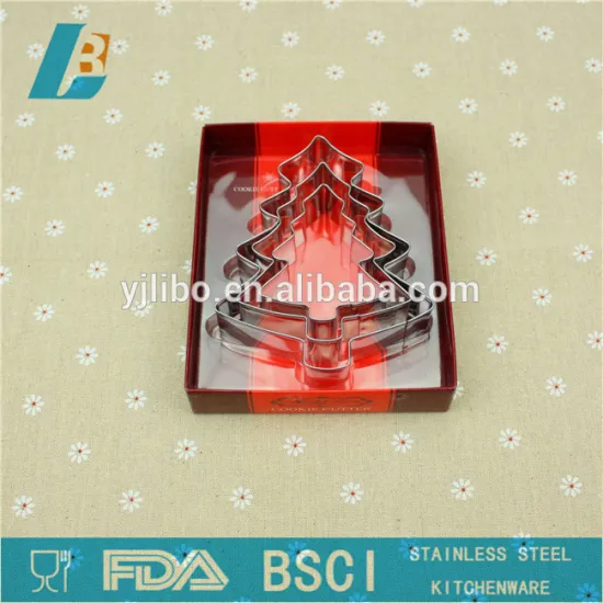 3pcs cookie cutter cake cutter plunger