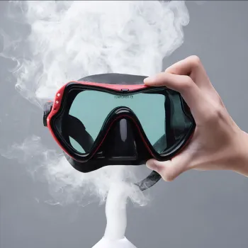 Adult Snorkeling Mask: 25 Color Options, Tempered Glass Goggles & Diving Equipment