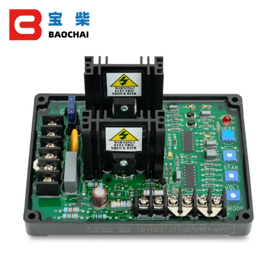 Single Phase 2-Wire Brushless Generator GAVR-15A CF15A AVR Under Frequency Protection Module