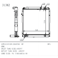 Radiador para Toyota Coaster