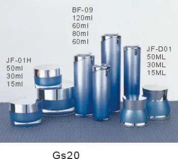 Fashion Cosmetic Container Acrylic Jar And Bottle 