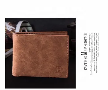 PU Leather Coin Bag Zipper Small Money Purses Money Clip Wallet for Men