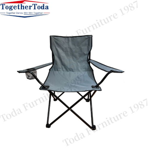 Outdoor camping single Oxford cloth folding chair