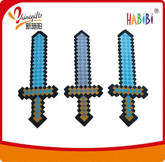 Wholesale colorful custom EVA foam mini toy sword for kids