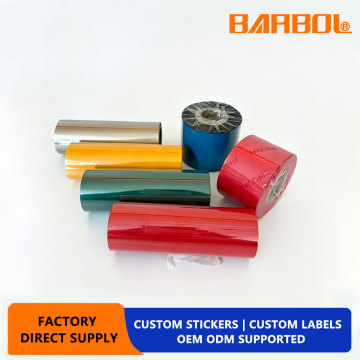 Durable Thermal Transfer Ribbon for Clear Label Prints