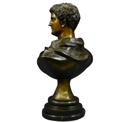 Classic Design Bronze Marc Anthony Bust