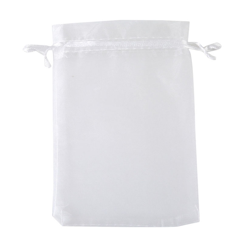 drawstring organza pouch