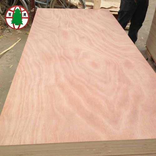 Giá rẻ 18mm okoume veneer ván ép cho xây dựng