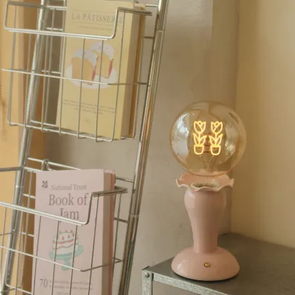 Years of Joyful Desk Lamp Gradient Pink