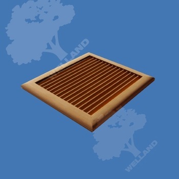 Red Oak Louvered Wall Vents 66 J