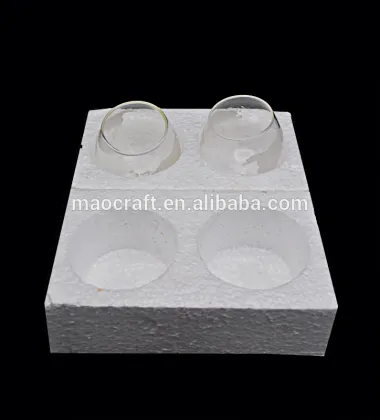 clear hand blown by skil skilled artisans 230ML sppinning map glasses