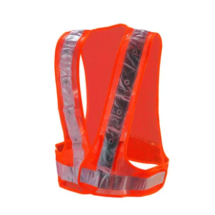 LED Construction Reflective Warning Vest