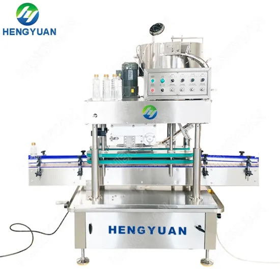 HYYG-200 Automatic Linear Lid Pressing-on Bottle Capping Machine