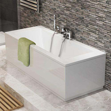 Tab mandi lurus moden 1800mm