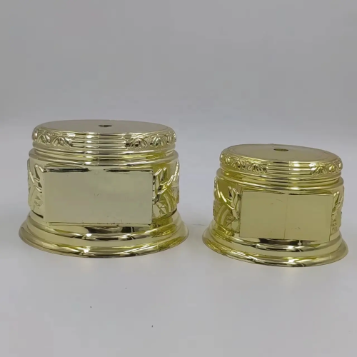 Black Weighted Round Plastic Base