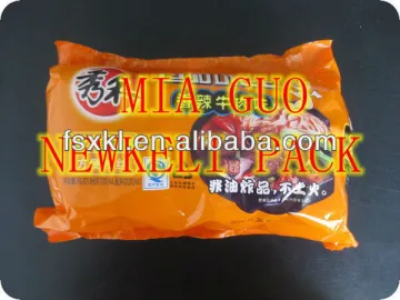 Instant noodles packaging machine