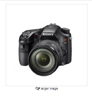 Sony A77 24.3 MP Translucent Mirror Digital SLR With 16-50mm F2.8 lens