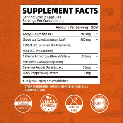 Shecome Burn Capsules Fat Burner Weight Management
