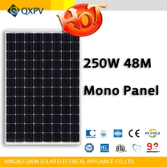 48V 250W Mono Solar Module (SL250TU-48M)