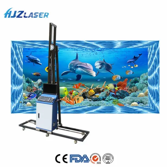 Folding 3D Printer Background Printing Wall with lead rail