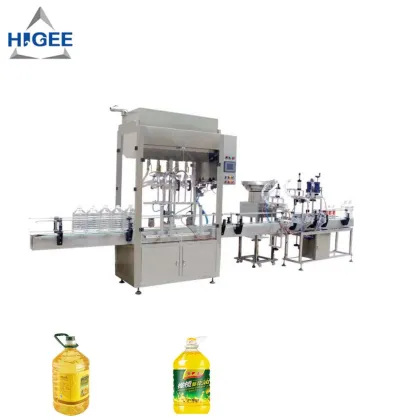 Automatic Soybean Oil Filling Machine for Edible Oils