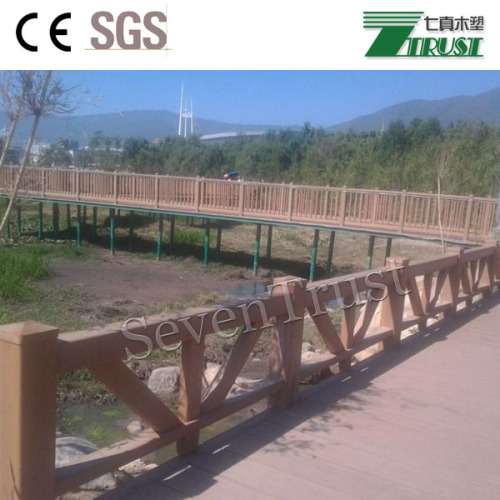 Outdoor WPC decking wholesale at large quantities, China export WPC flooring