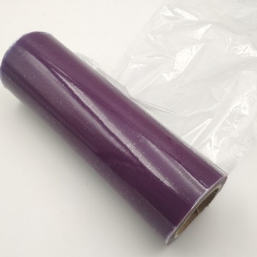 transparent purple PVC wrapping film stretch wrap films