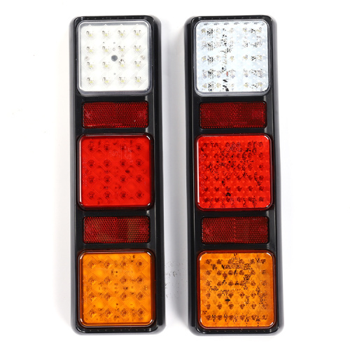Lampu kombinasi mburi 12v / 24v Tail Majelis Tail Lampu Brake Lamp