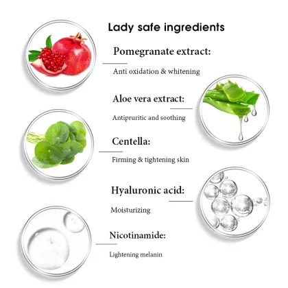 100% Natural Herb Masque for Female Daily Intimate Care