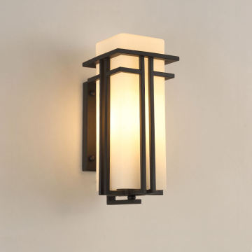 Modern Outdoor Line Wall Lamp - LED High Waterproof 110V/220V 3000K Warm White H32CM Double Aluminum