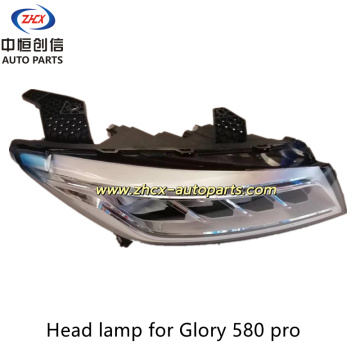 Hlavní lampa pro slávu 580 Pro