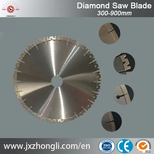 Silent Circular Laser Welded Diamond Saw Blades