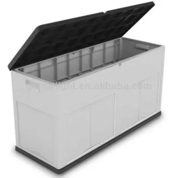 High Quality UV Protected Outdoor Plastic Storage Box outdoor bench