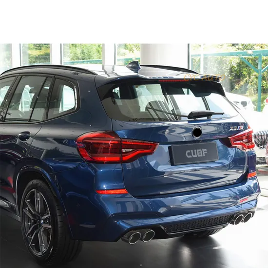 M Style Roof Spoiler for BMW X3 Series G01 ABS Glossy Black - 2017 2018 2019