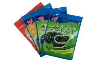 180 x 250mm Zip Lock Food Packaging Plastic Bags With Clear