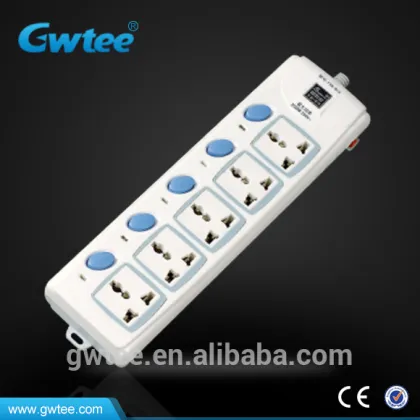 FXD-B19 5 Way multi vertical socket