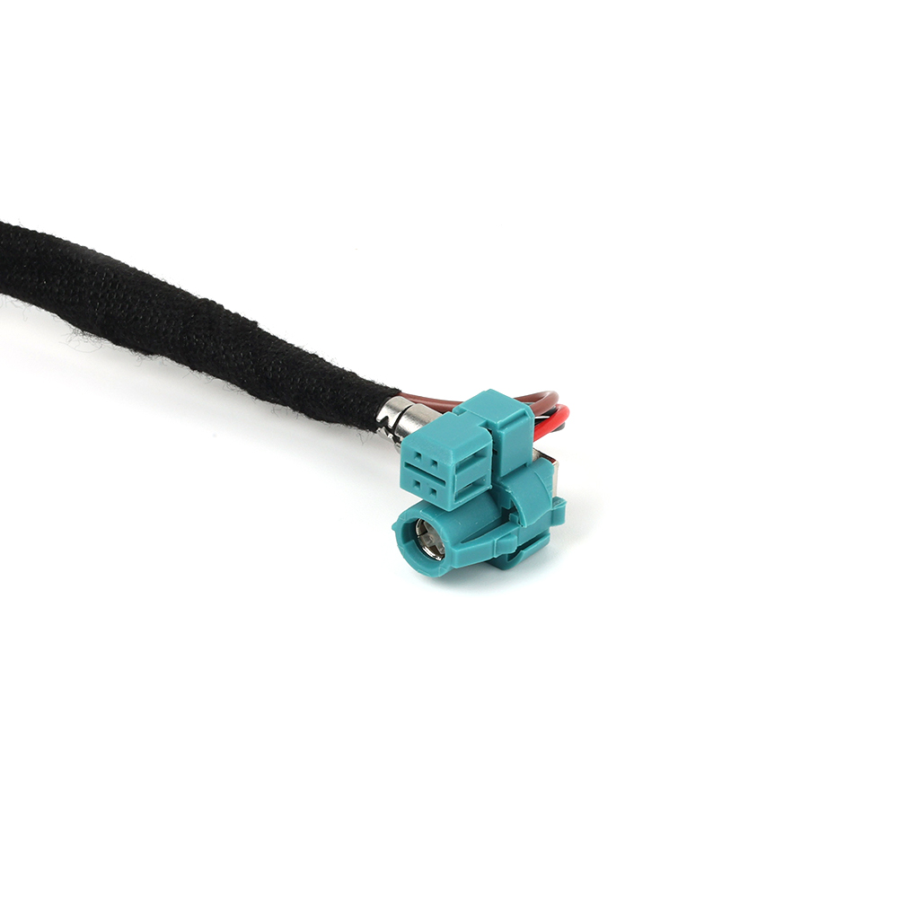 LVDs (HSD) 4+4pin Conector feminino horizontal para cabo