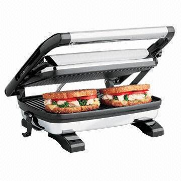 2-slice Sandwich Maker with 120 to 230V Voltage, 1,400 to 1,600W Power and High Strength Plate
