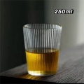 Trapezoidal glass whiskey glass