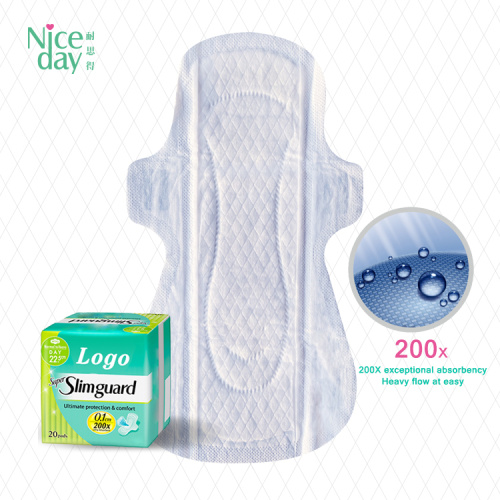 Super ultra slim dry night sanitary pad